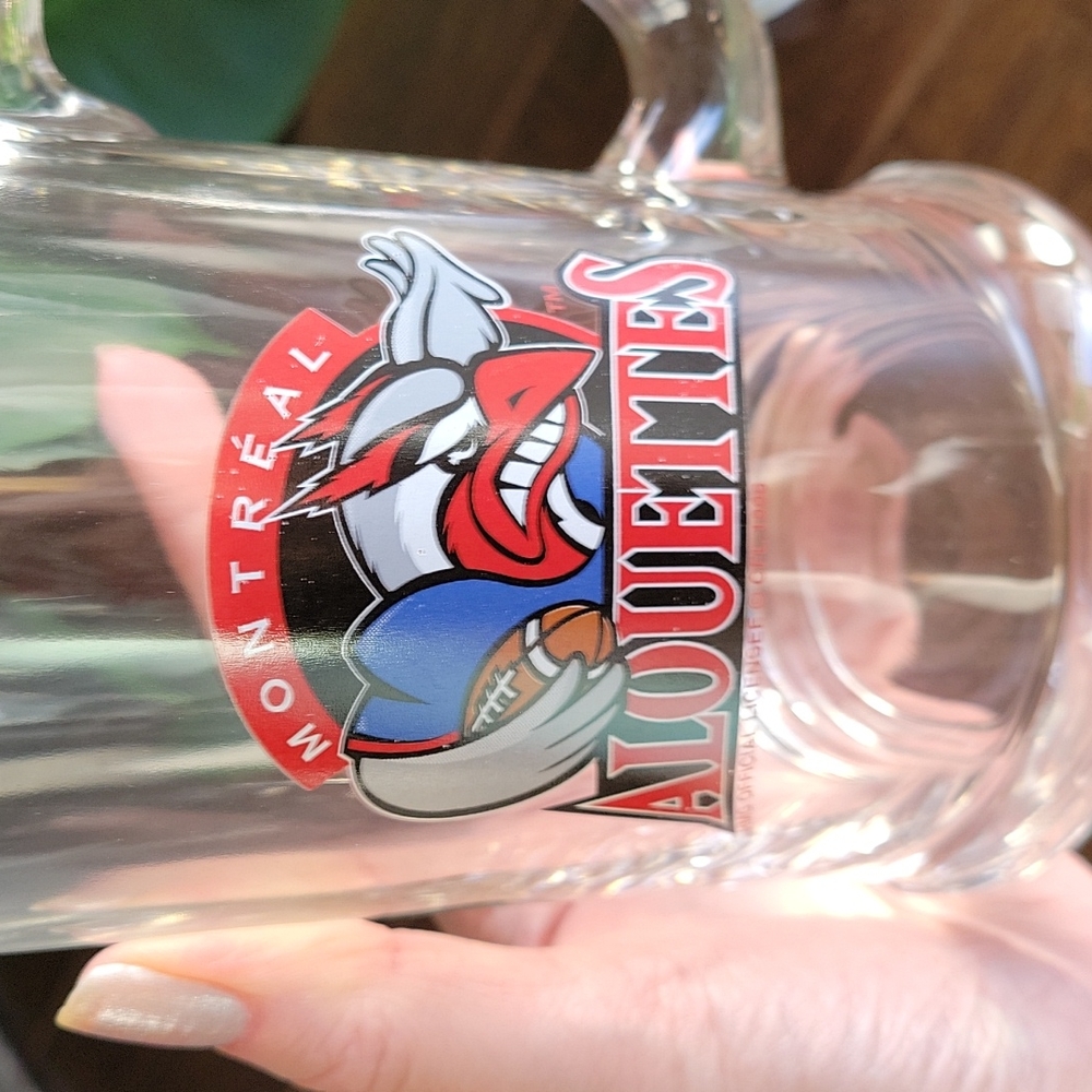 Montreal Alouettes beer mugs - Picture 2 of 2